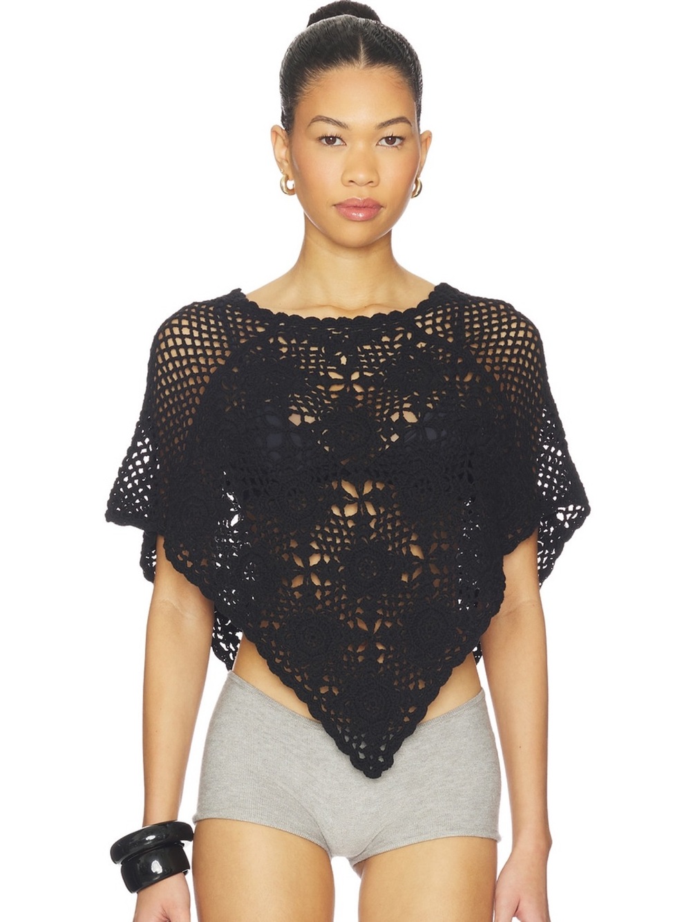 Frankie’s Bikinis Sophie Crochet Pancho